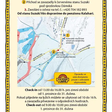 Kalahari Klínovec Loučná pod Klínovcem